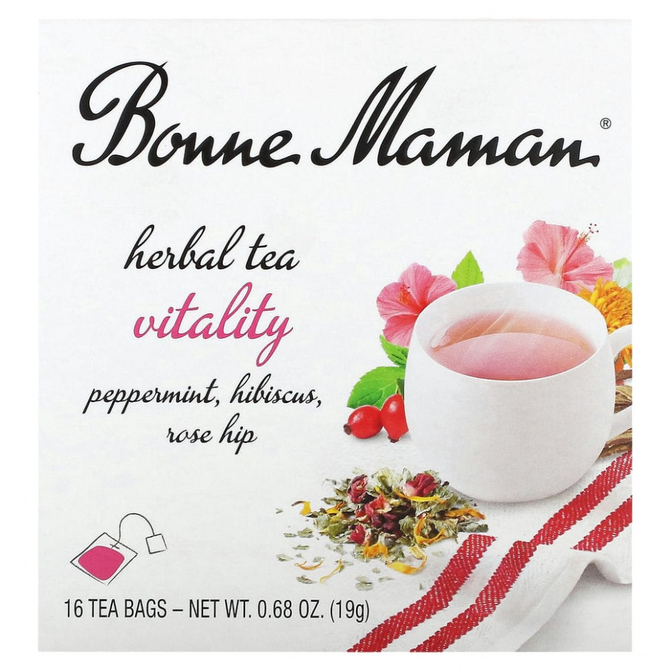  Bonne Maman, Herbal Tea, Vitality,  , 16  , 19  (0,68 )    -     , -, 