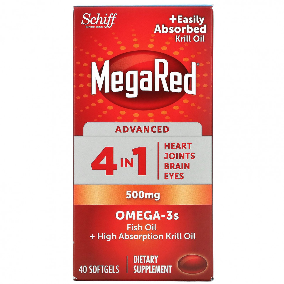  Schiff, MegaRed, Advanced 4  1 -3, 500 , 40      -     , -, 