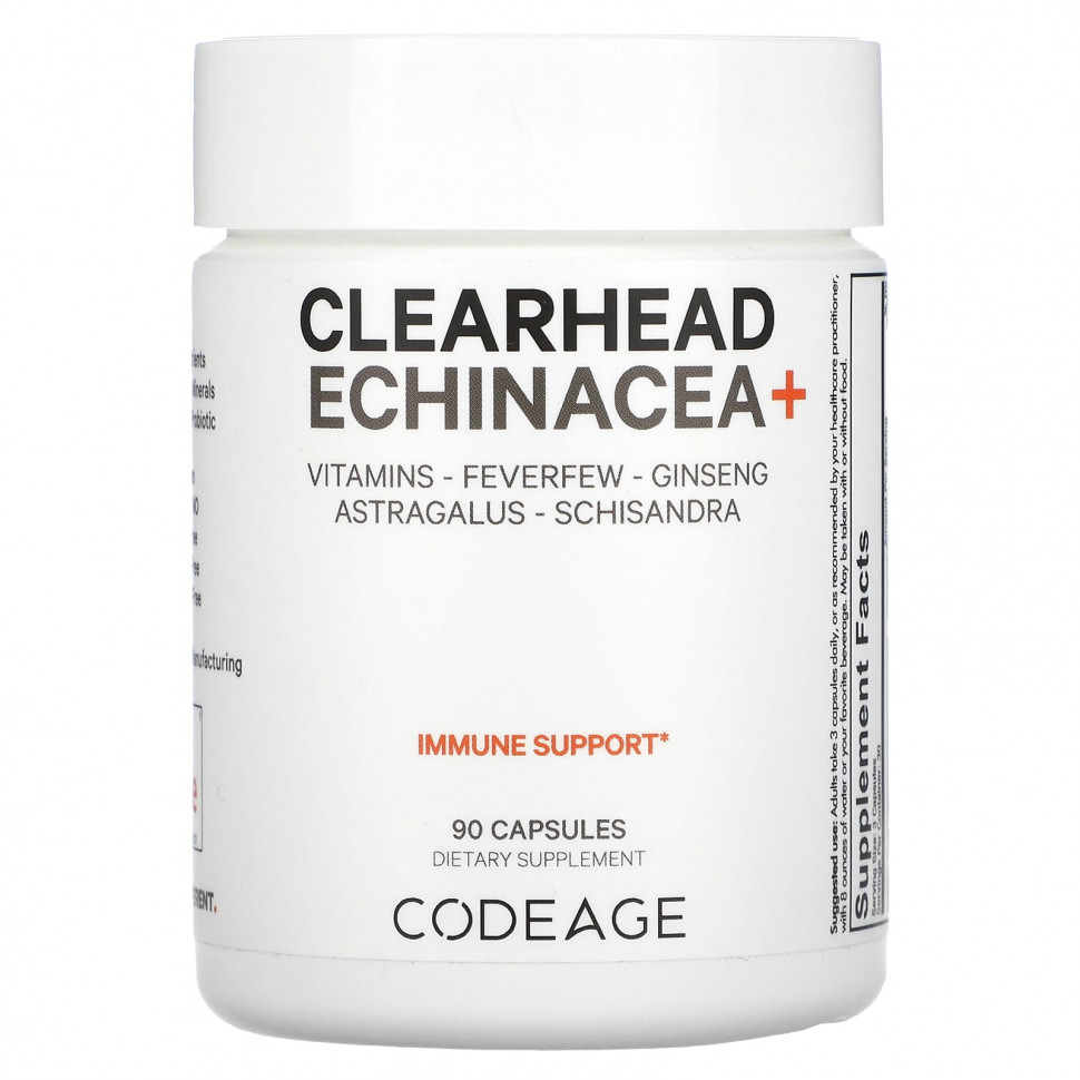  Codeage, Clearhead Echinacea +, 90     -     , -, 