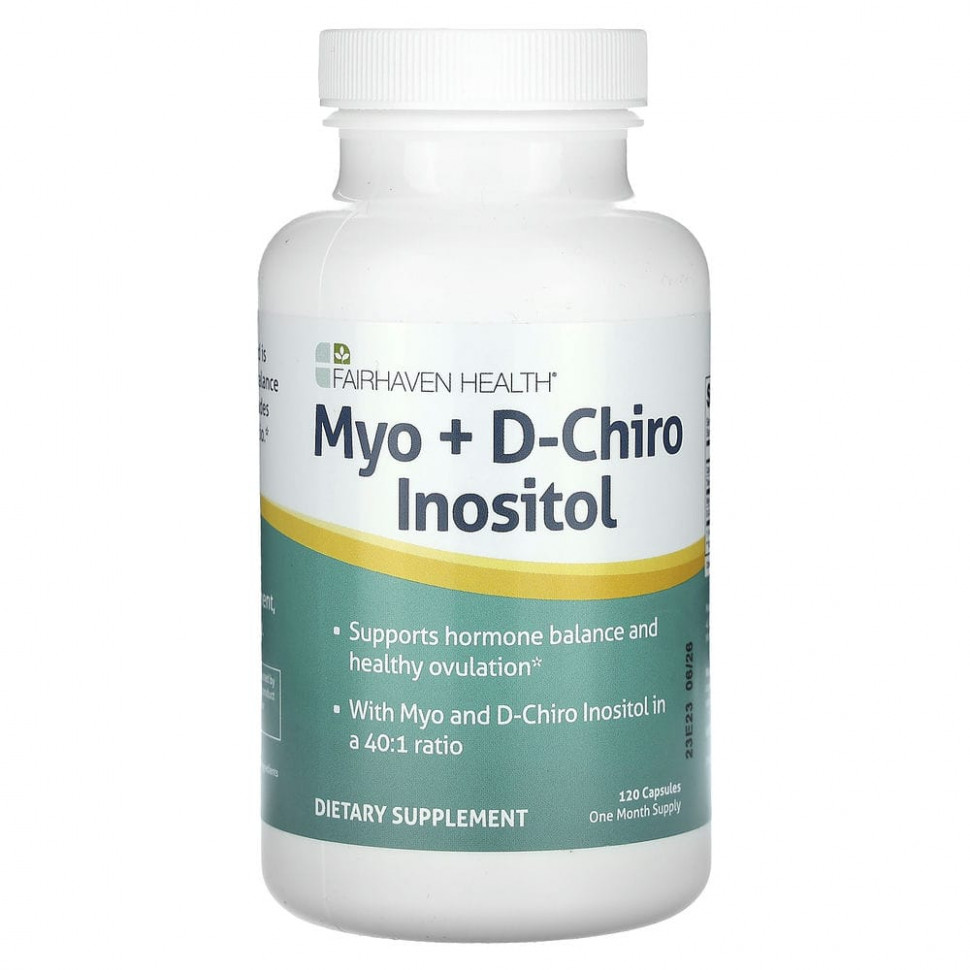 ������ ������ Fairhaven Health, ���-�������� � D-����-��������, 120 ������  IHerb (������) ����