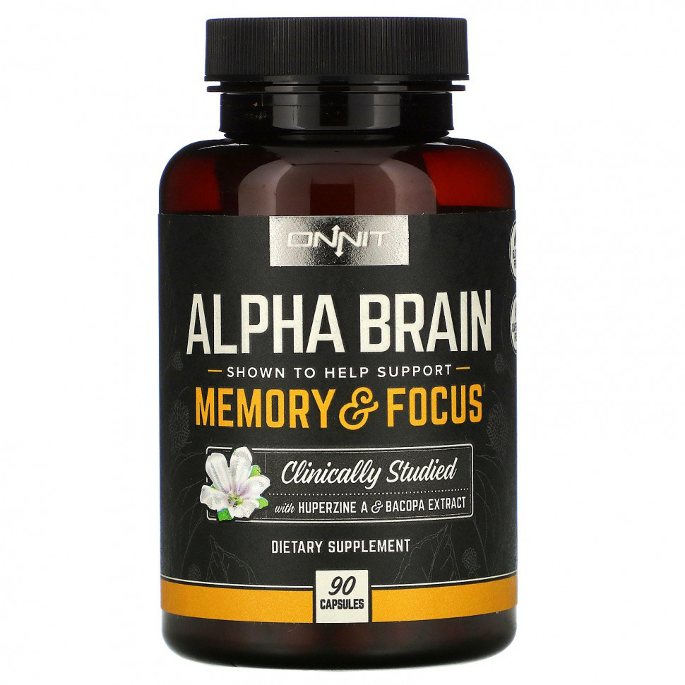  Onnit, Alpha Brain, 90     -     , -, 