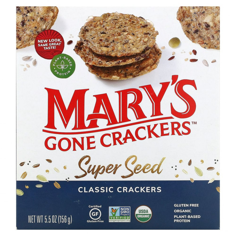  Mary's Gone Crackers, Super Seed,  ,  , 156  (5,5 )    -     , -, 