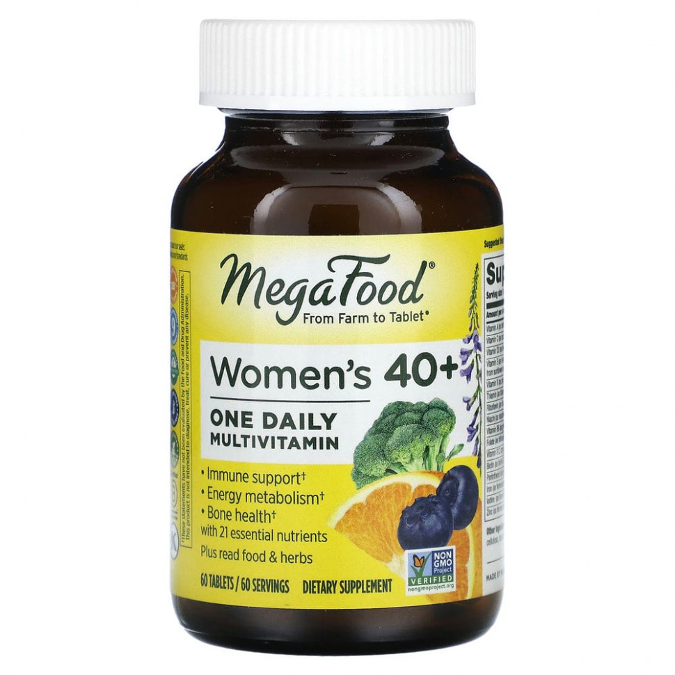  MegaFood, Women Over 40,     40 ,      , 60     -     , -, 