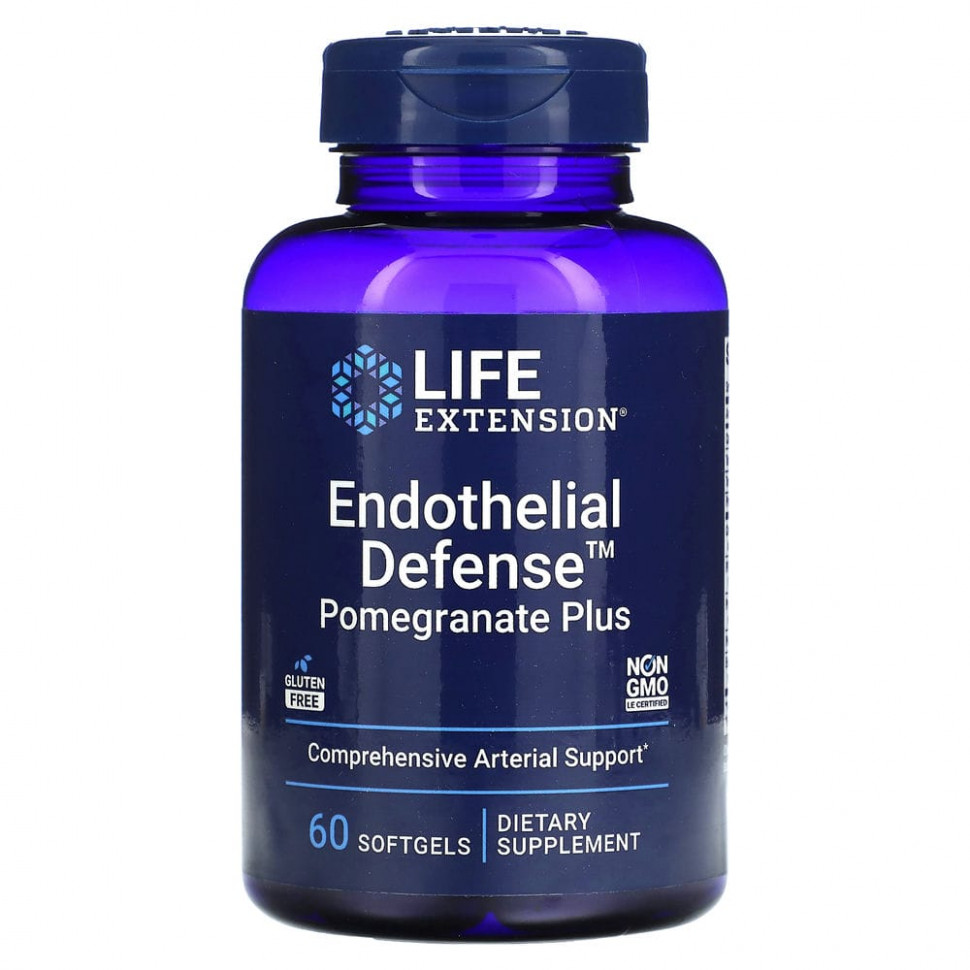  Life Extension,  ,   Pomegranate Plus, 60     -     , -, 