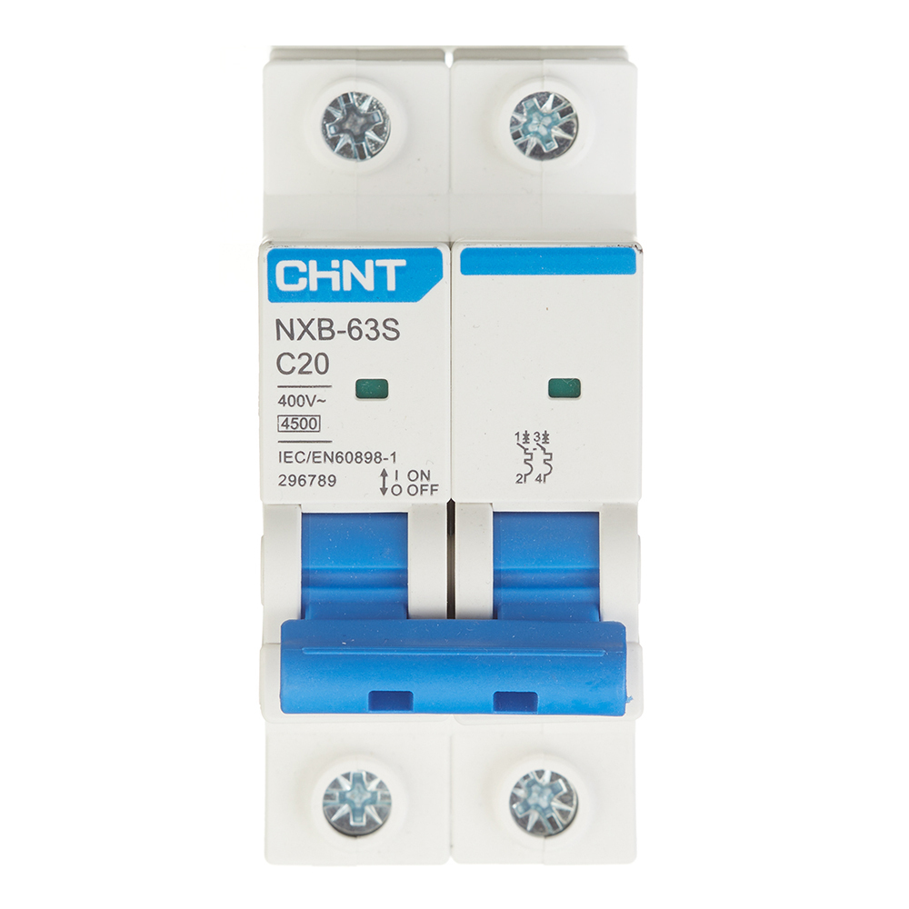 ������ ������ �������������� ����������� ��������� Chint NXB-63S 2P 20� ��� C 4,5 �� 400 � (296789 Chint)   ����