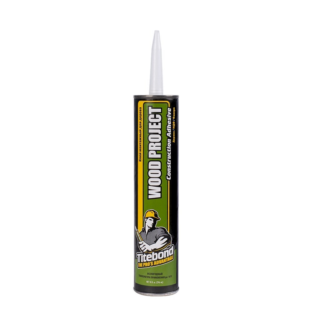 ������ ������ ���� ��������� ���������� Titebond Wood Project Construction Adhesive ������������� ��� ������ ������-����� 296 ��   ����