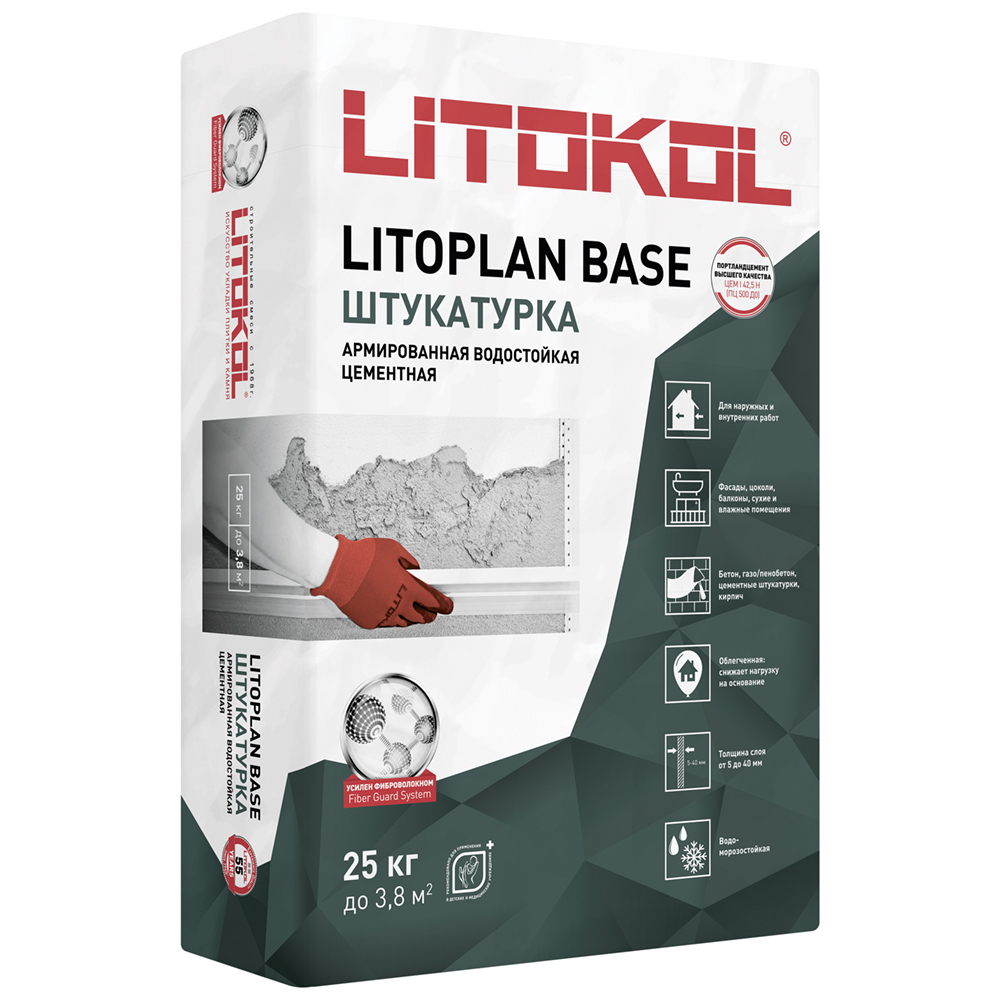 ������ ������ ���������� ��������� Litokol Litoplan Base ����������� ������������ 25 ��   ����