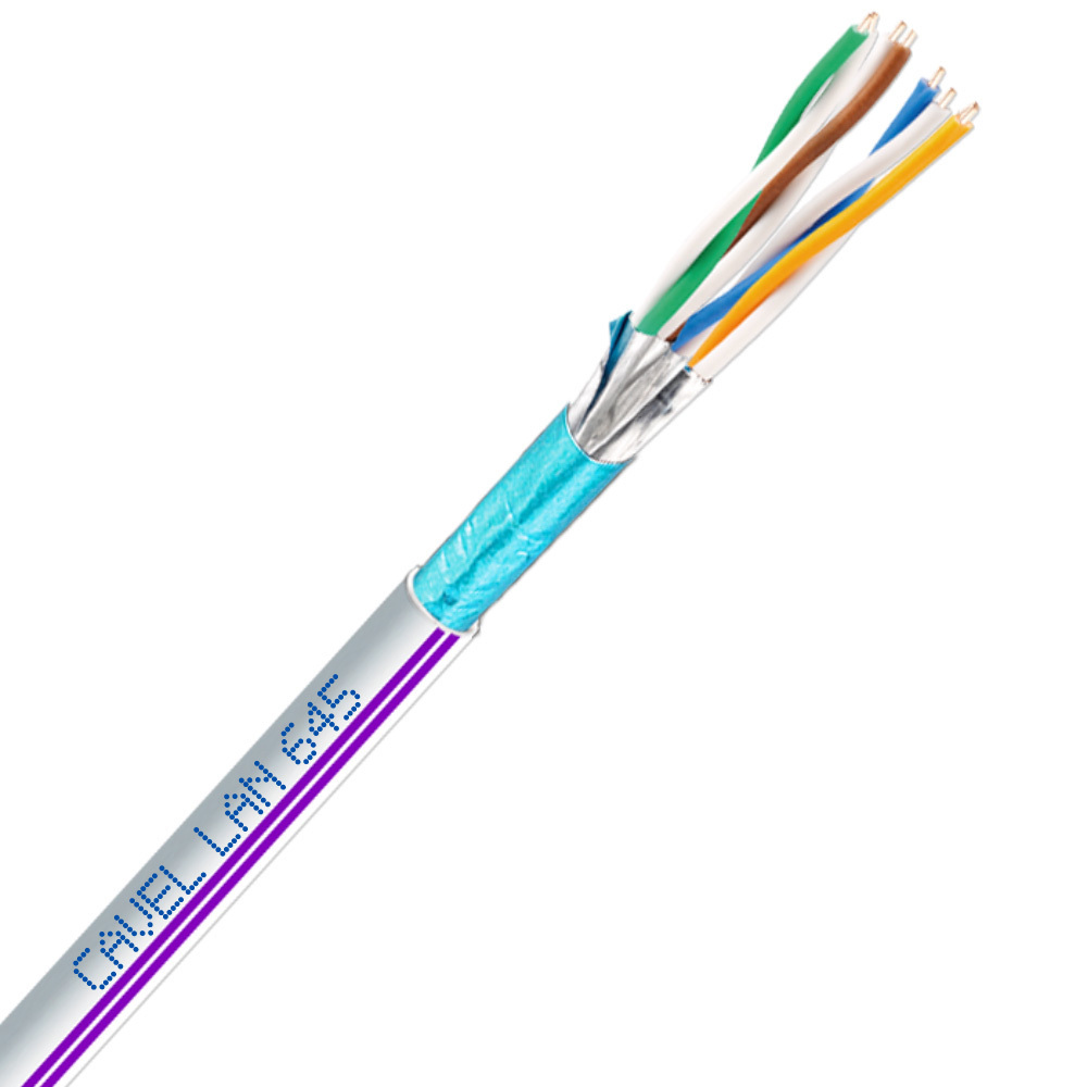 ������ ������ ��������-������ (����� ����) F/FTP CAT6a LAN 645 4�2�0,57 �� �������������� Cavel ����� (150 �)   ����