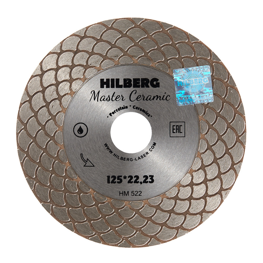 ������ ������ ���� �������� �� ������������� Hilberg Master Ceramic 125�22,2�1,6 �� ����� ������ ��� (HM522)   ����