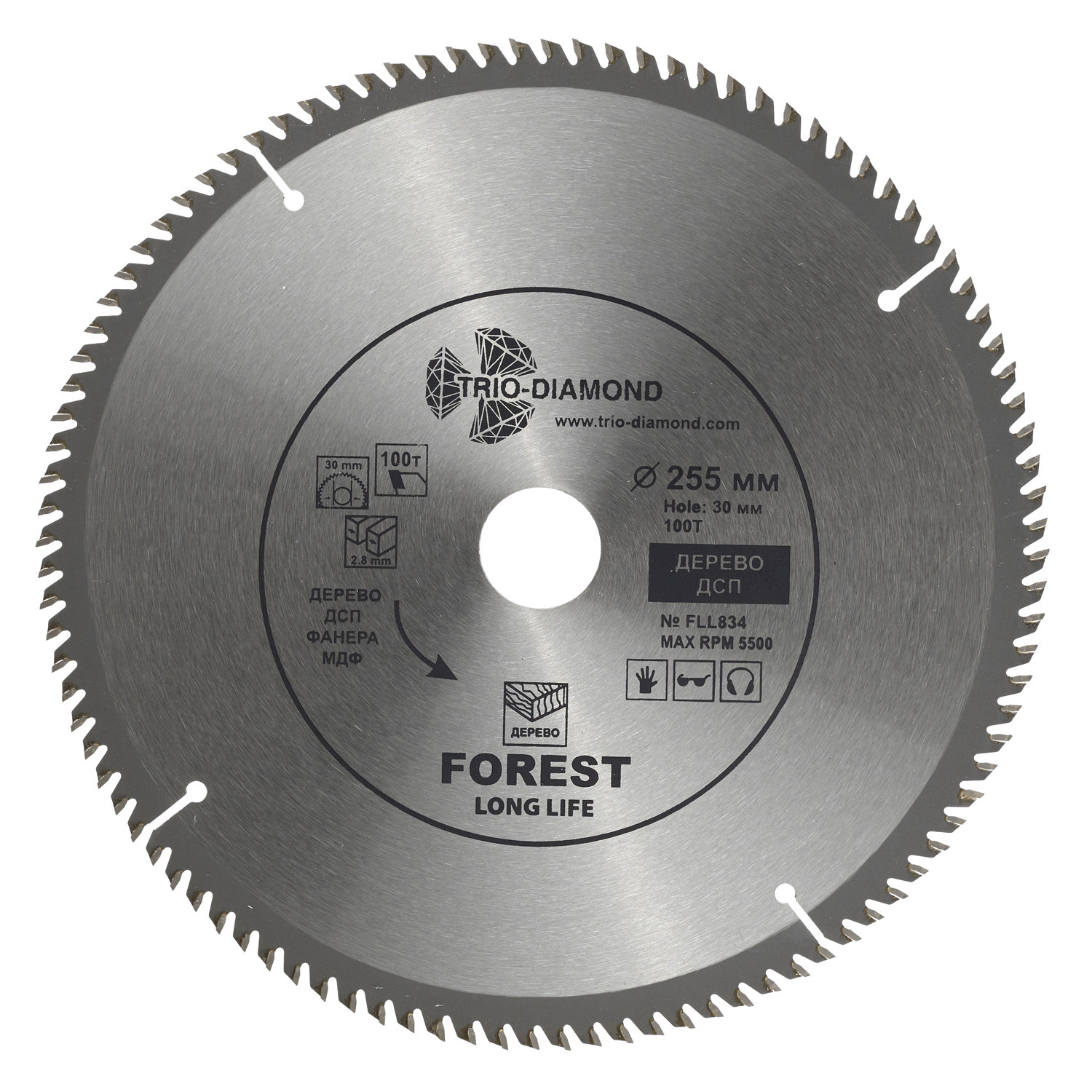 ������ ������ ���� ������� �� ������ Trio-Diamond 255�30 �� 100 ������ (FLL834)   ����