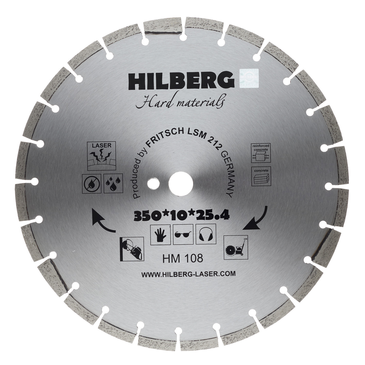 ������ ������ ���� �������� �� ������ Hilberg 350x25,4x3,2 �� ���������� ����� ��� (HM108)   ����