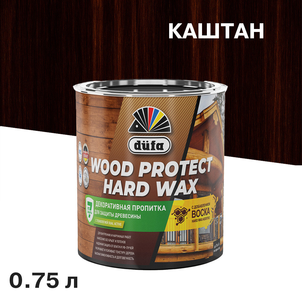 ������ ������ ���������� Dufa Wood Protect Hard Wax ������������ ��� ������ ������ 0,75 �   ����