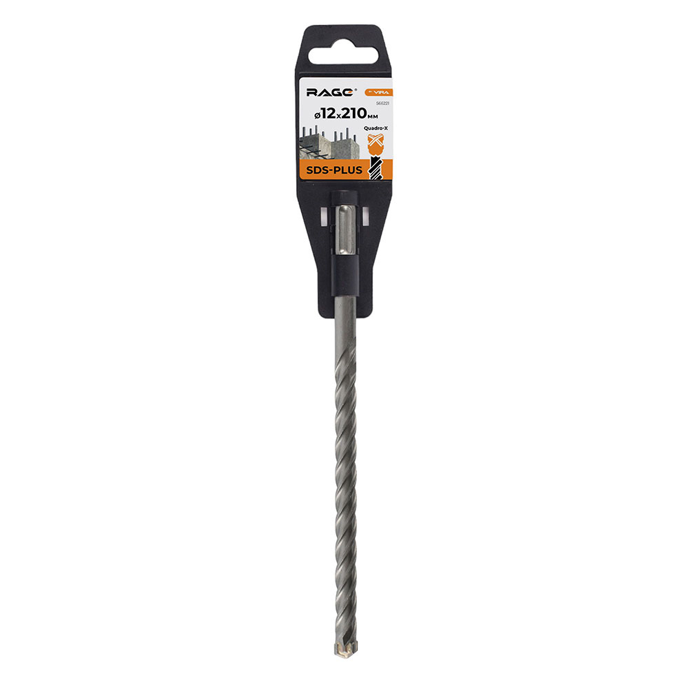 ������ ������ ��� SDS-plus Rage Quadro-X 12�210 �� (566221)   ����