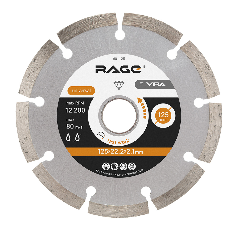 ������ ������ ���� �������� �� ������ Rage Max Cut 125�22,2�2,1 �� ���������� ������ ��� (601125)   ����