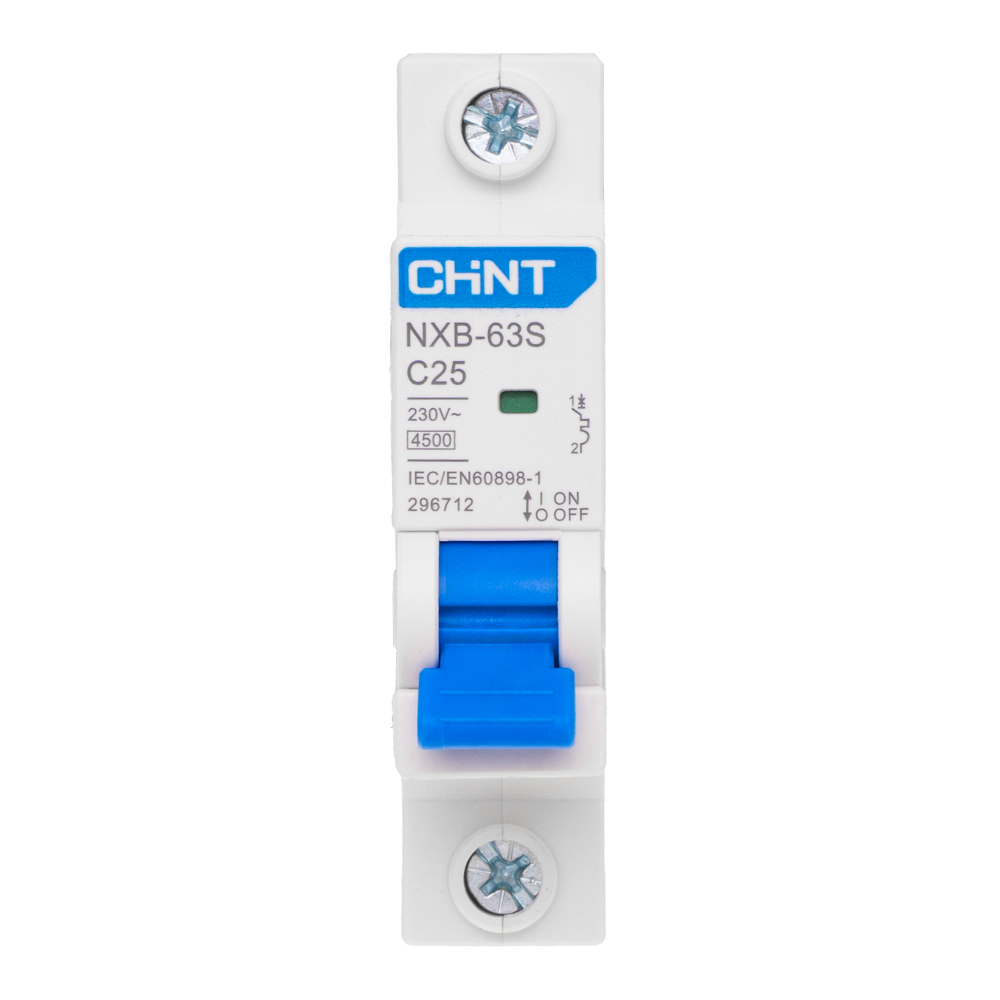 ������ ������ �������������� ����������� ��������� Chint NXB-63S 1P 25� ��� C 4,5 �� 230 � (296712 Chint)   ����