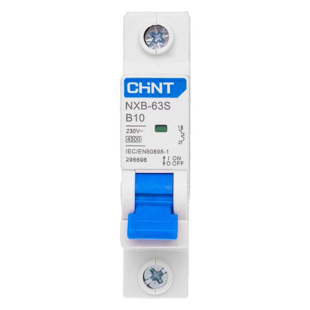 ������ ������ �������������� ����������� ��������� Chint NXB-63S 1P 10� ��� B 4,5 �� 230 � (296696)   ����