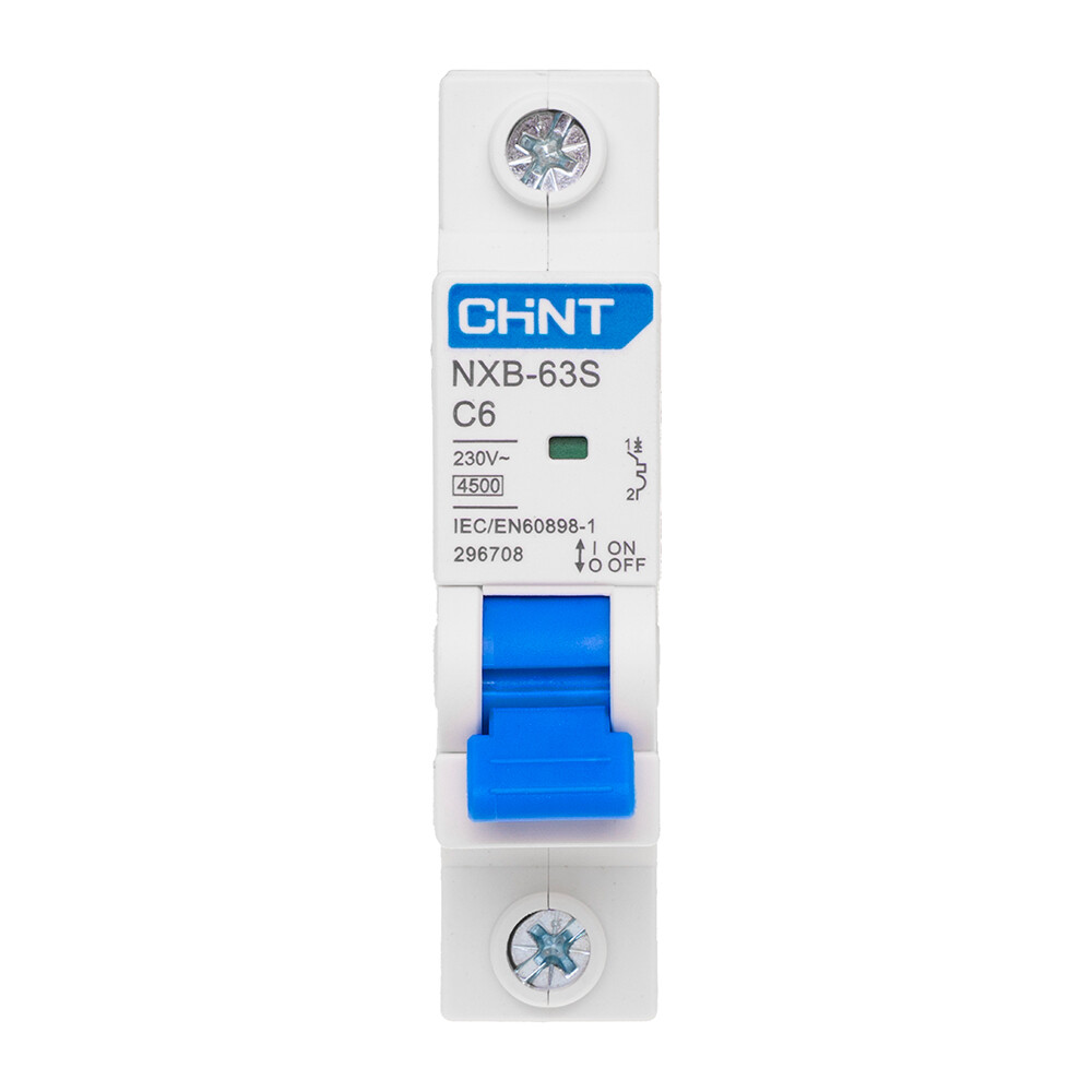 ������ ������ �������������� ����������� ��������� Chint NXB-63S 1P 6� ��� C 4,5 �� 230 � (296708)   ����