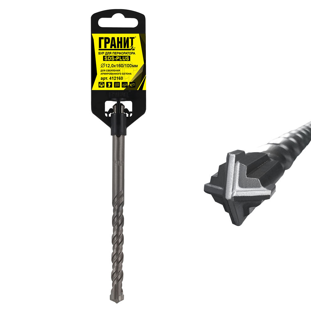������ ������ ��� SDS-plus ������ Quadro-X 12�160 �� (412160)   ����
