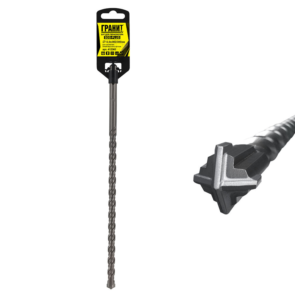 ������ ������ ��� SDS-plus ������ Quadro-X 12�360 �� (412360)   ����
