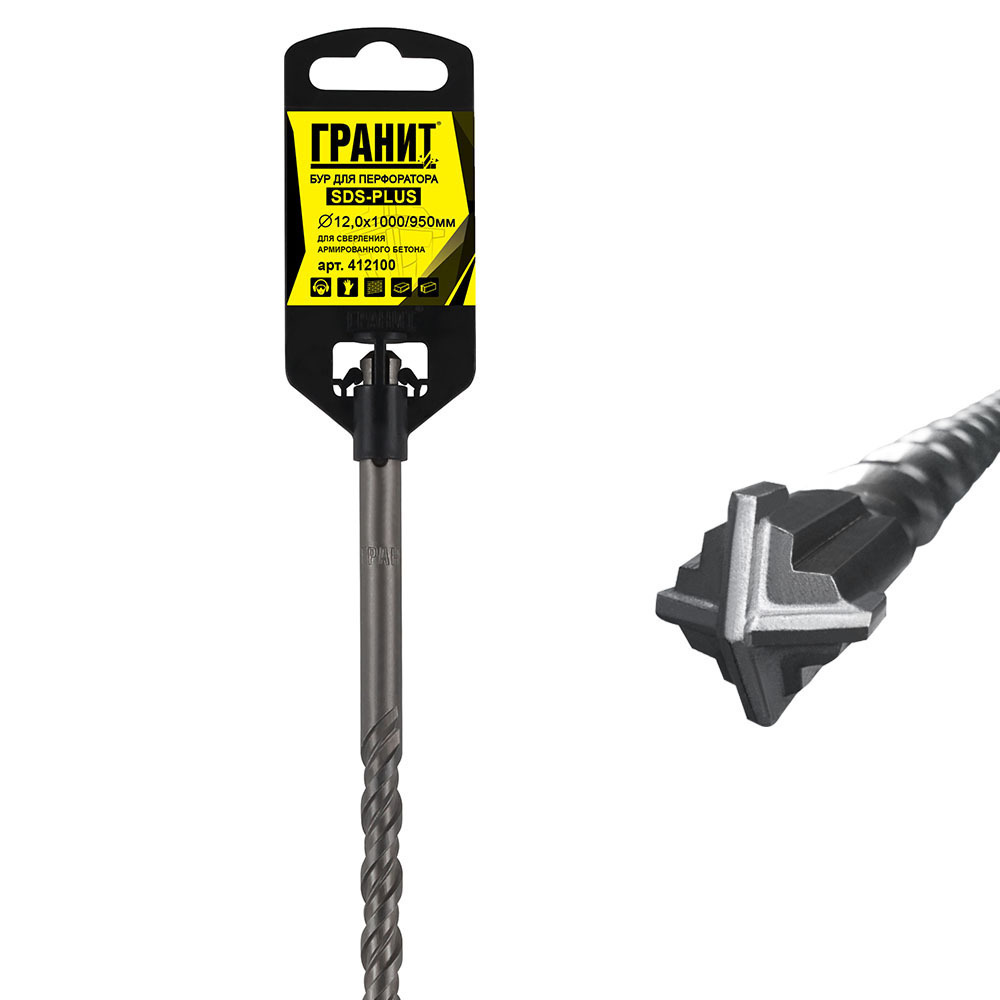 ������ ������ ��� SDS-plus ������ Quadro-X 12�1000 �� (412100)   ����