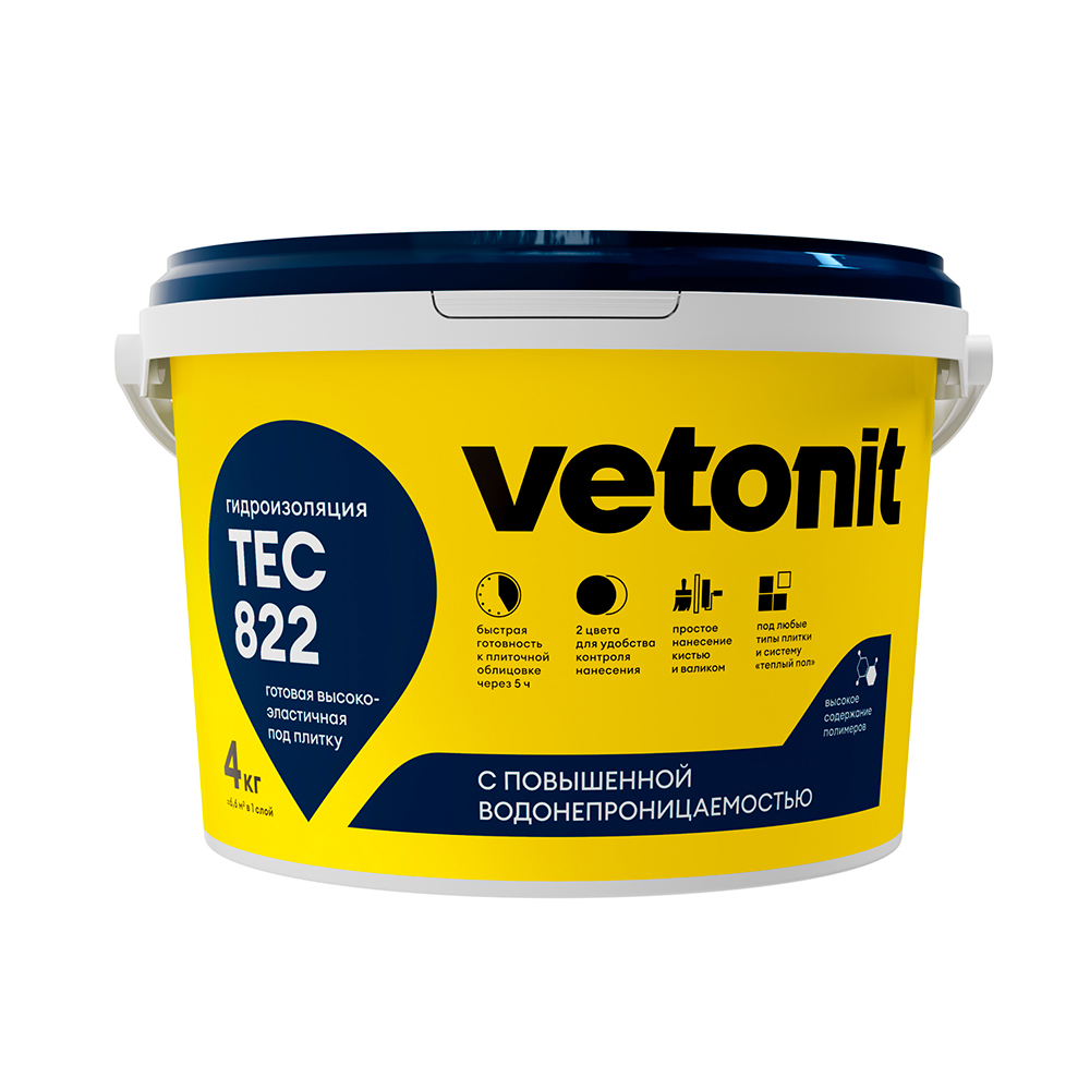 ������ ������ ������������� ��������� Vetonit Tec 822 ������� 4 ��   ����