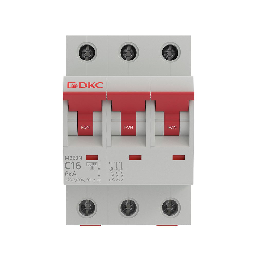 ������ ������ �������������� ����������� ��������� DKC Yon Max MD63N 3P 16� ��� C 6 �� 400 � (MD63N-3PC16)   ����