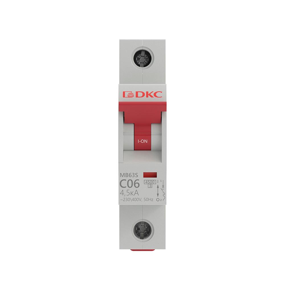 ������ ������ �������������� ����������� ��������� DKC Yon Max MD63S 1P 6� ��� C 4,5 �� 230 � (MD63S-1PC6)   ����