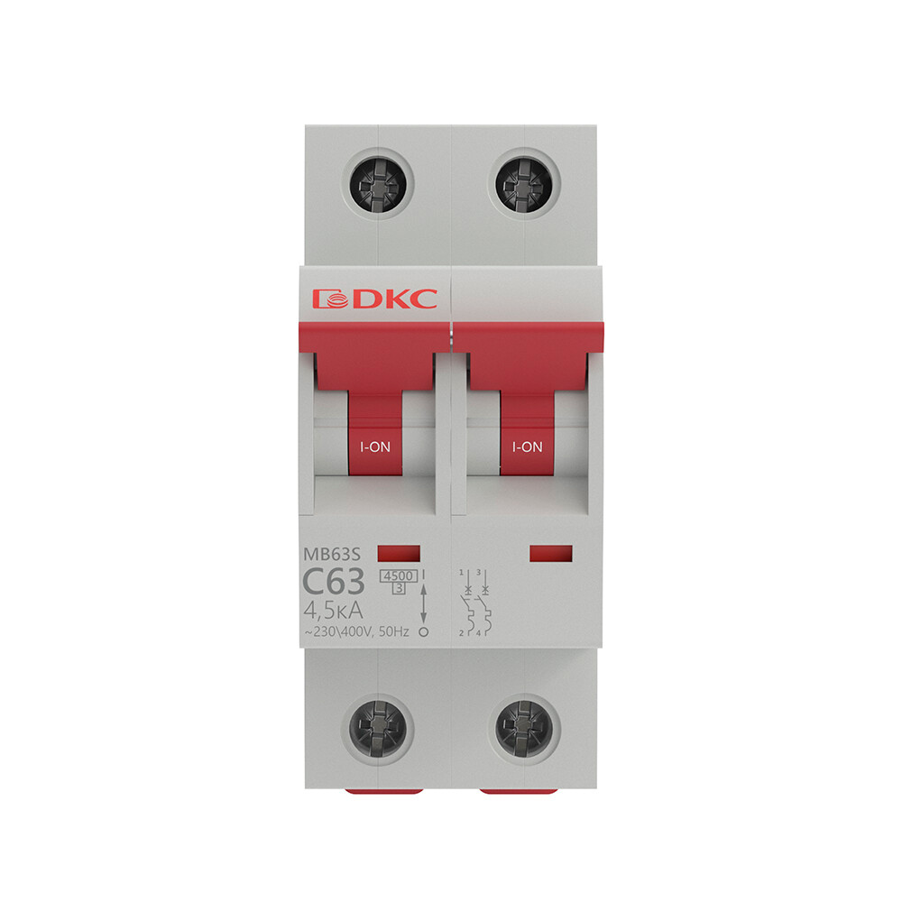 ������ ������ �������������� ����������� ��������� DKC Yon Max MD63S 2P 63� ��� C 4,5 �� 400 � (MD63S-2PC63)   ����