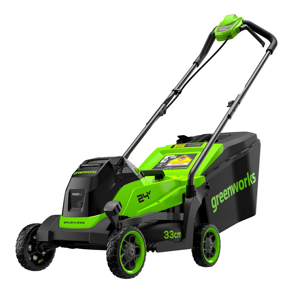 ������ ������ ������������� �������������� Greenworks GD24LM331 24 � 330 �� 2�� Li-Ion 1 ��� � �� (2520607UA)   ����