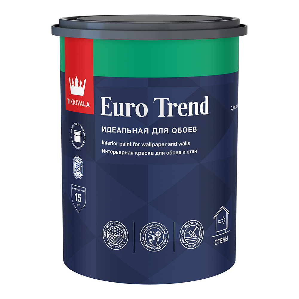 ������ ������ ������ �������� Tikkurila/Tikkivala Euro Trend ���� A ����� 0,9 �   ����