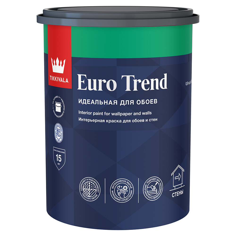 ������ ������ ������ �������� Tikkurila/Tikkivala Euro Trend ���� C ���������� 0,9 �   ����