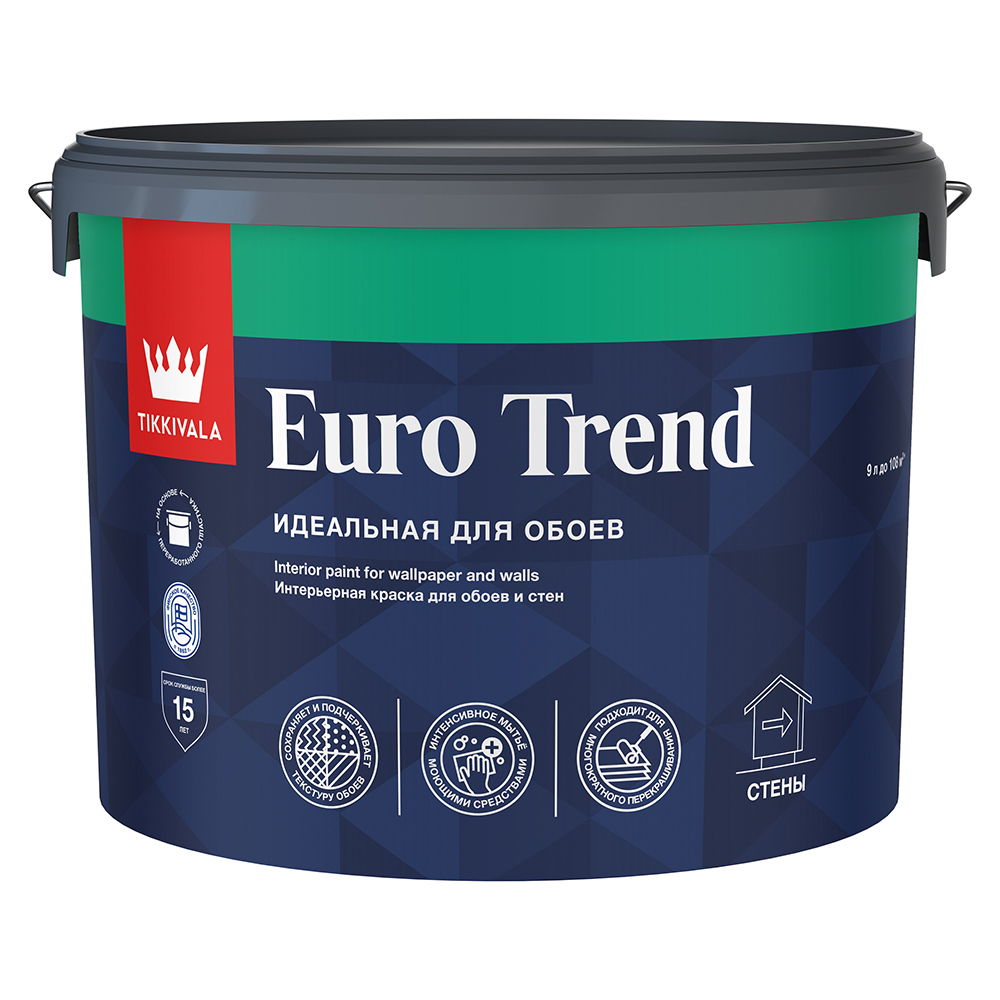 ������ ������ ������ �������� Tikkurila/Tikkivala Euro Trend ���� C ���������� 9 �   ����