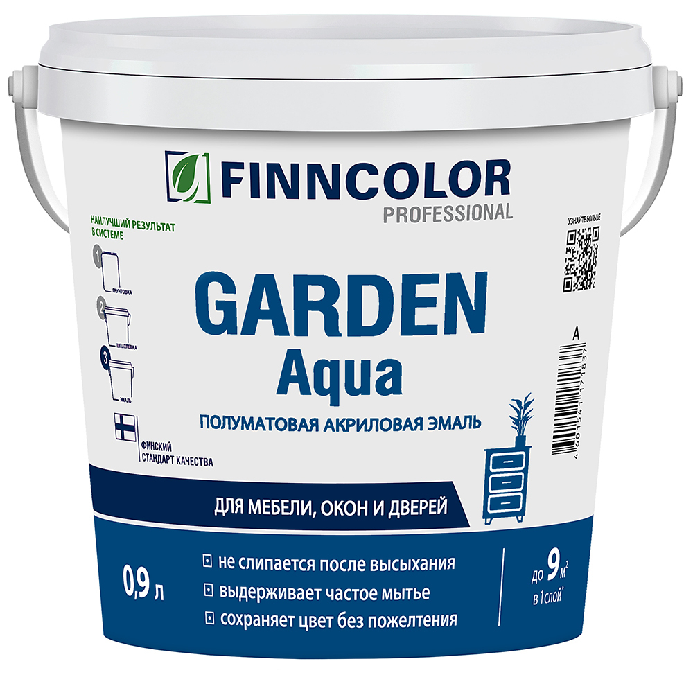 ������ ������ ����� ��� ���������� ����� ��������� Finncolor Garden Aqua ������ C ���������� ����������� 0,9 �   ����