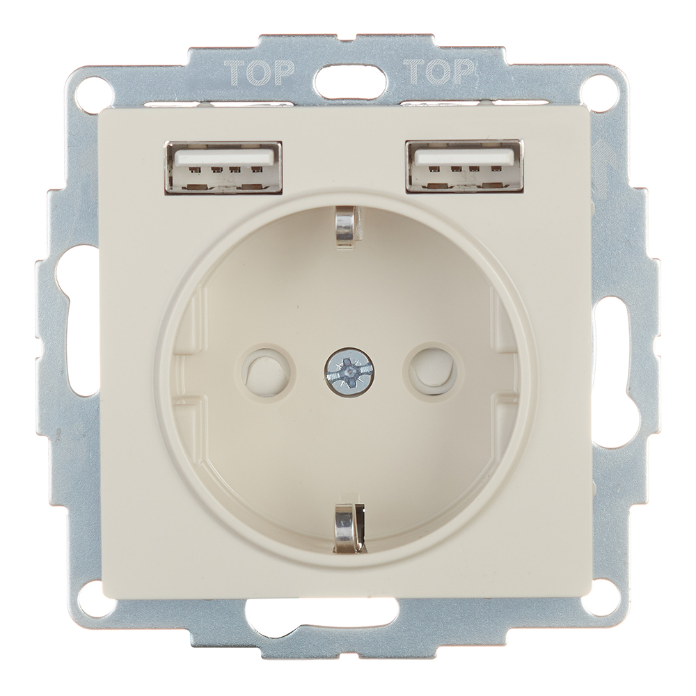 ������ ������ ������� Systeme Electric AtlasDesign ������������ ������� 2�USB-� (ATN000230)   ����
