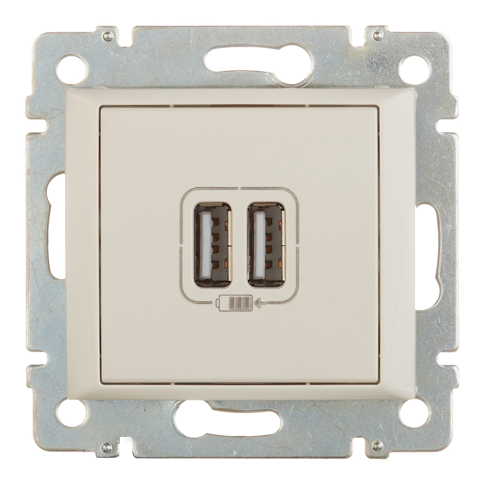 ������ ������ ������� USB Legrand Valena ������������ �������� ����� 2�USB-A (694372)   ����