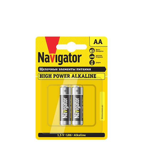 ������ ������ ��������� Navigator �� ����������� LR6 1,5 � (2 ��.)   ����