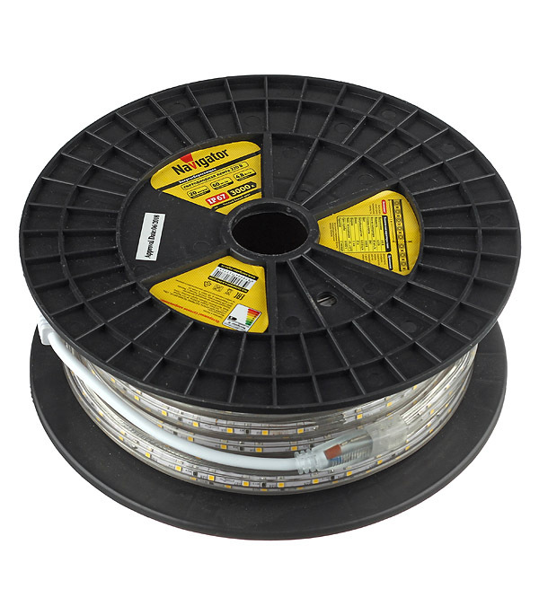 ������ ������ ����� ������������ SMD 3528 3000� 220 � 4,8 ��/� 20 � IP67 Navigator (14512)   ����