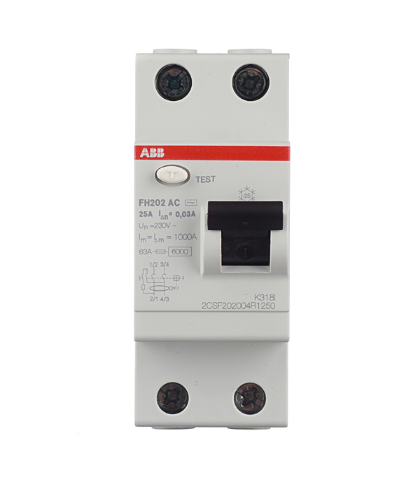 ������ ������ ��� ABB SH FH202 25� 1P+N ��� AC 30 �� 6 �� (2CSF202004R1250)   ����