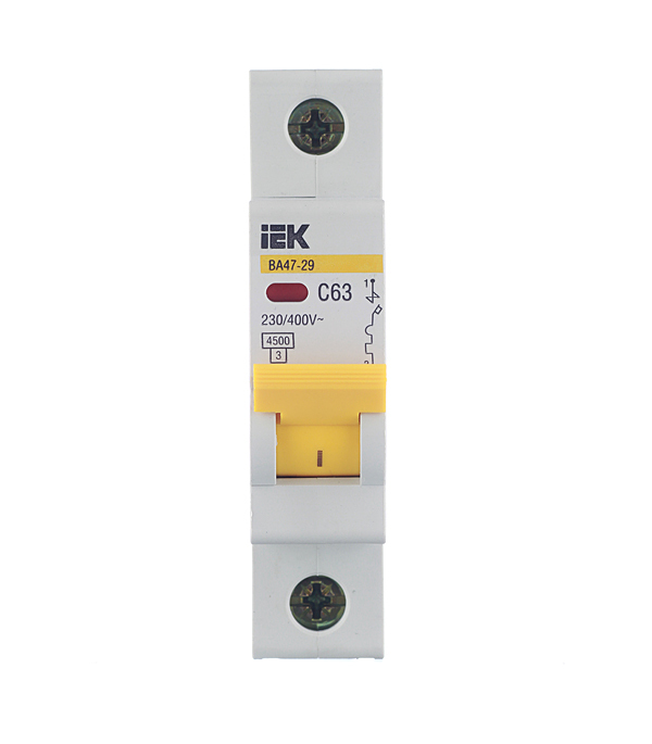 ������ ������ �������������� ����������� ��������� IEK Karat �� 47-29 1P 63� ��� C 4,5 �� 220 � (MVA20-1-063-C)   ����
