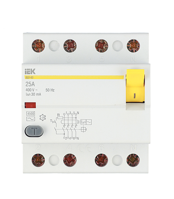 ������ ������ ��� IEK Karat ��1-63 25� 3P+N ��� AC 30 �� 4,5 �� (MDV10-4-025-030)   ����