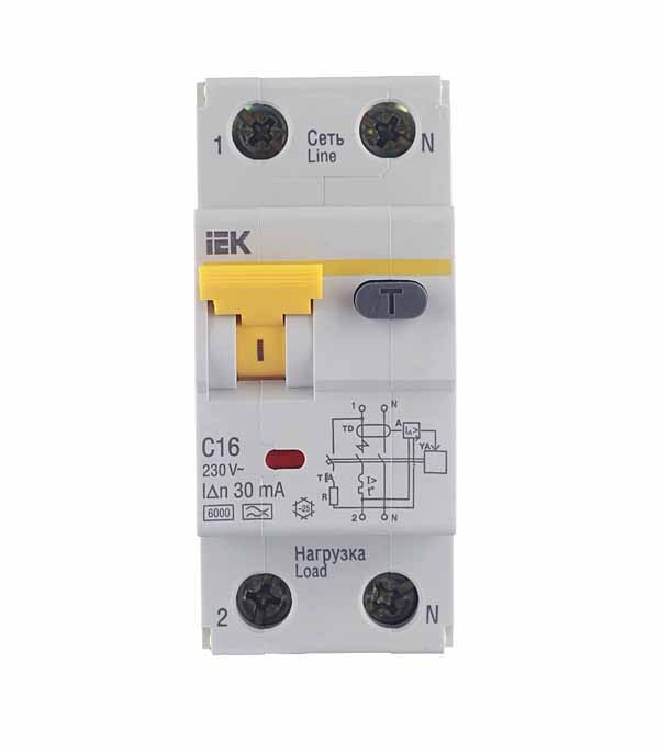 ������ ������ ������� ���������������� IEK Karat ����-32 16� 1P+N ��� A 30 �� 6 �� (MAD22-5-016-C-30)   ����
