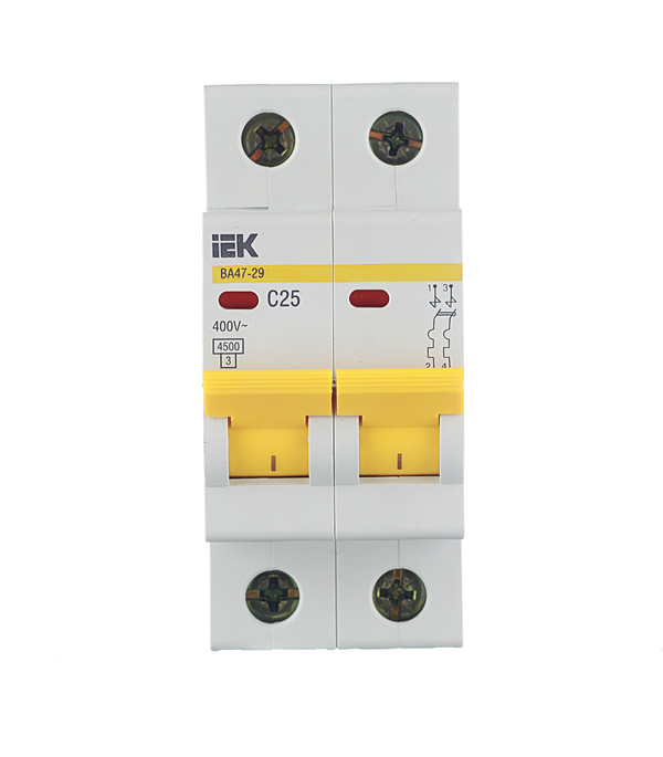������ ������ �������������� ����������� ��������� IEK Karat �� 47-29 2P 25� ��� C 4,5 �� 400 � (MVA20-2-025-C)   ����