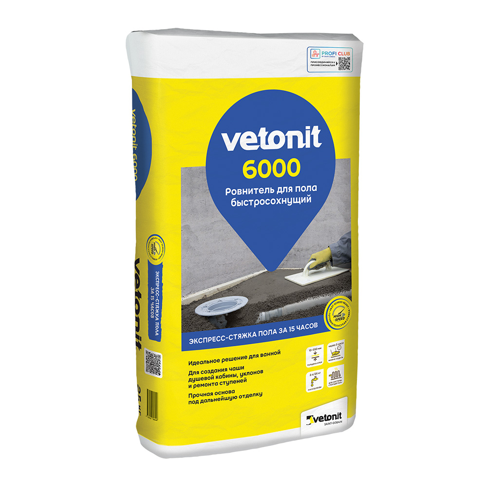 ������ ������ ��������� (������ ����) ��������� Weber.vetonit 6000 ���������������� 25 ��   ����