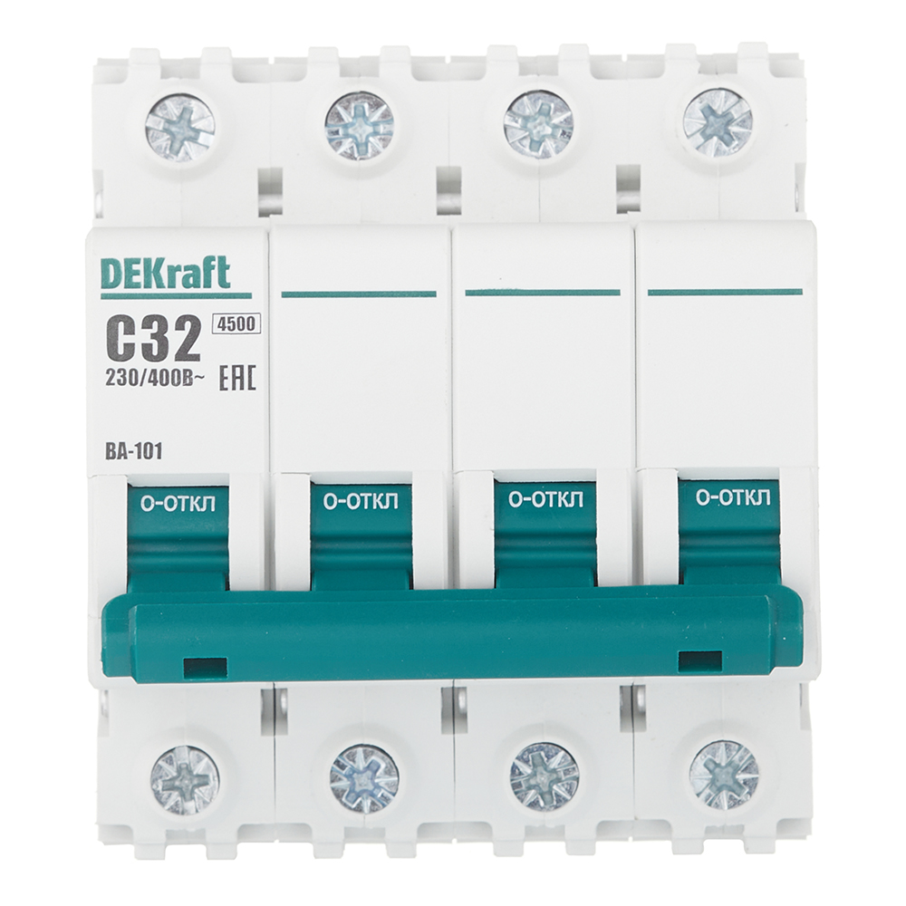 ������ ������ �������������� ����������� ��������� Dekraft BA-101 4� 32� ��� C 4,5 �� 230/400 � (11093DEK)   ����
