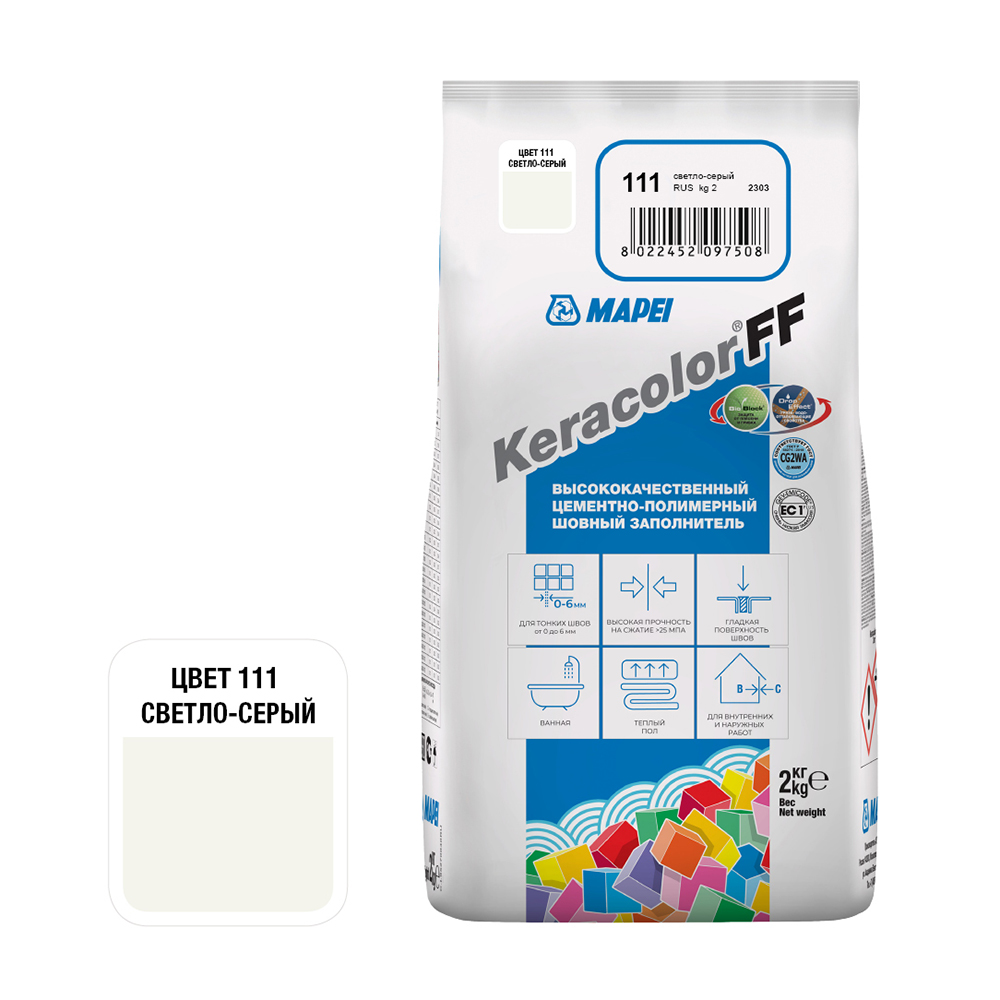 ������ ������ ������� ��������� Mapei Keracolor FF 111 ������-����� 2 ��   ����