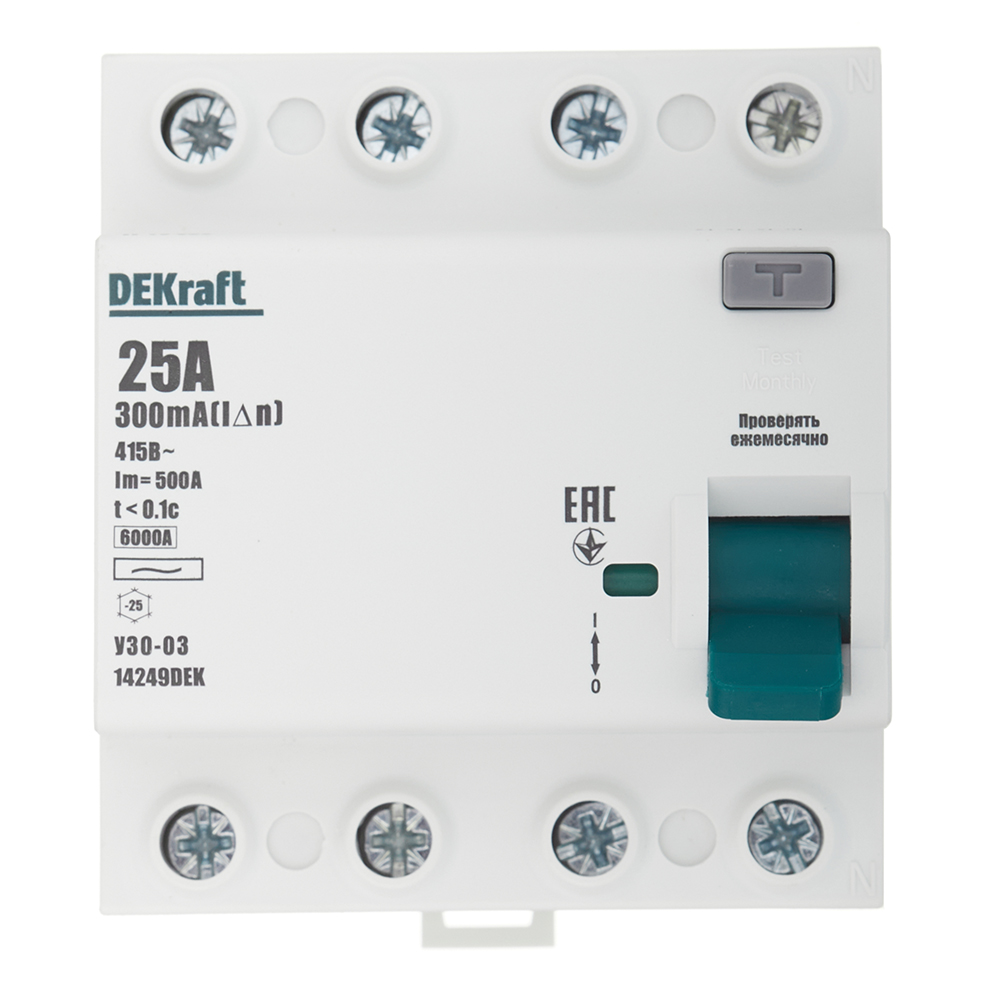 ������ ������ ��� Dekraft ���-03 25� 3P+N ��� AC 300 �� 6 �� ���������� (14249DEK)   ����