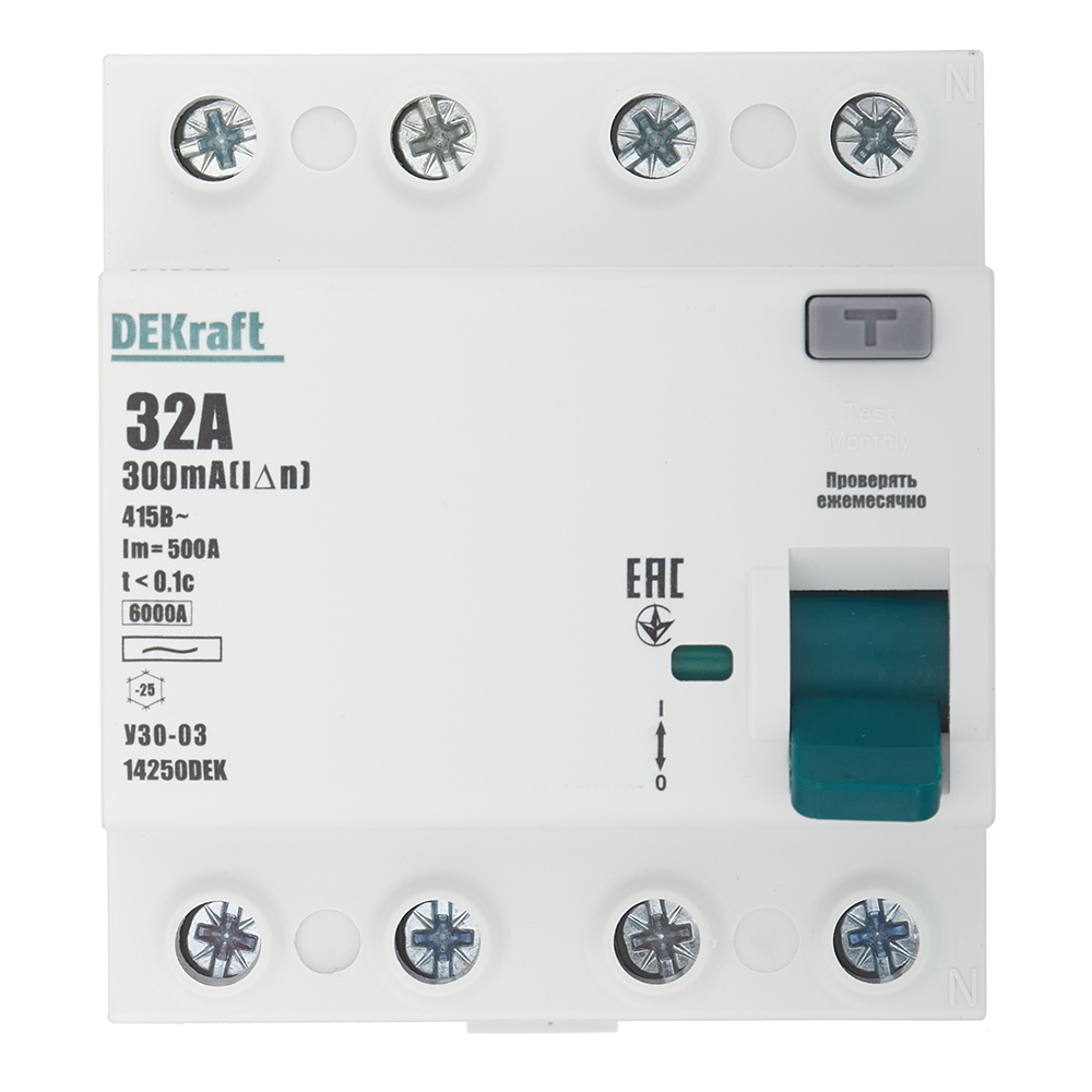 ������ ������ ��� Dekraft ���-03 32� 3P+N ��� AC 300 �� 6 �� ���������� (14250DEK)   ����