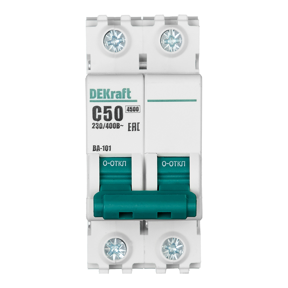 ������ ������ �������������� ����������� ��������� Dekraft ��-101 2P 50� ��� C 4,5 �� 220 � (11071DEK)   ����