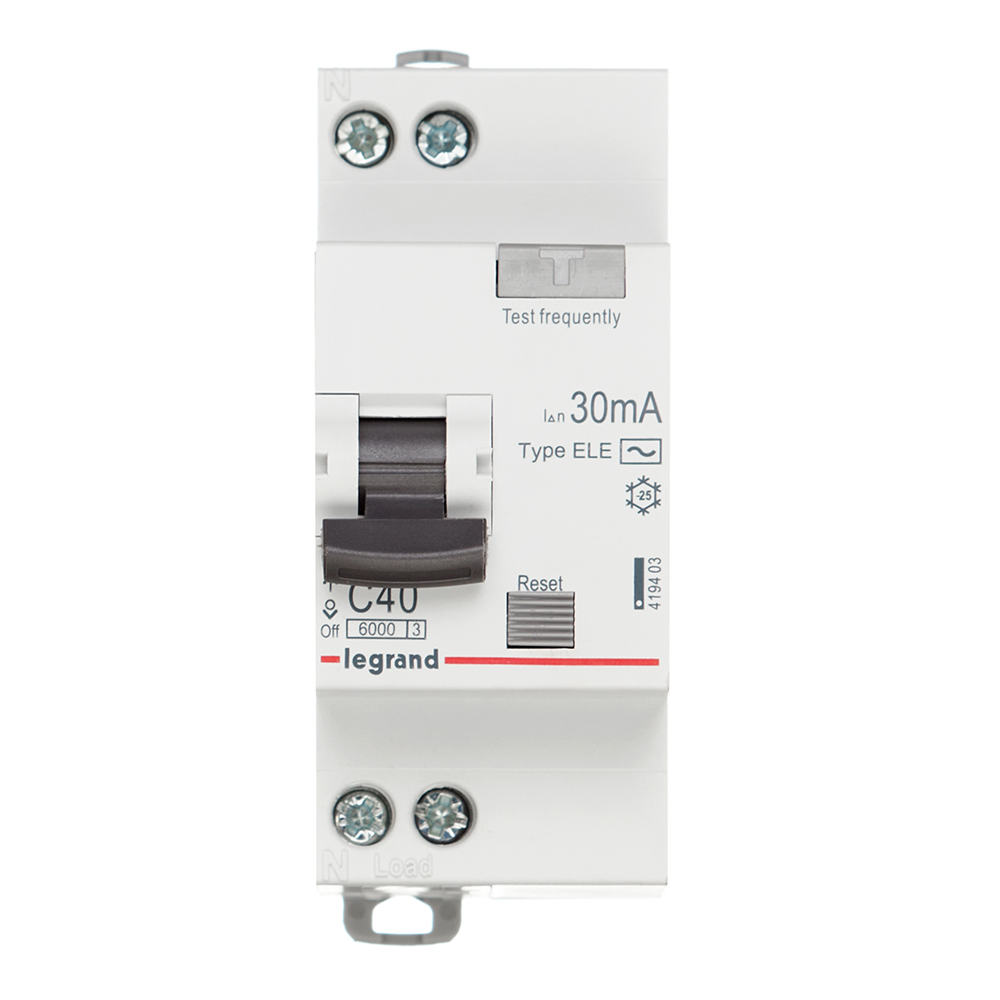 ������ ������ ������� ���������������� Legrand RX3 40� 1P+N ��� AC 30 �� 6 �� (419403)   ����