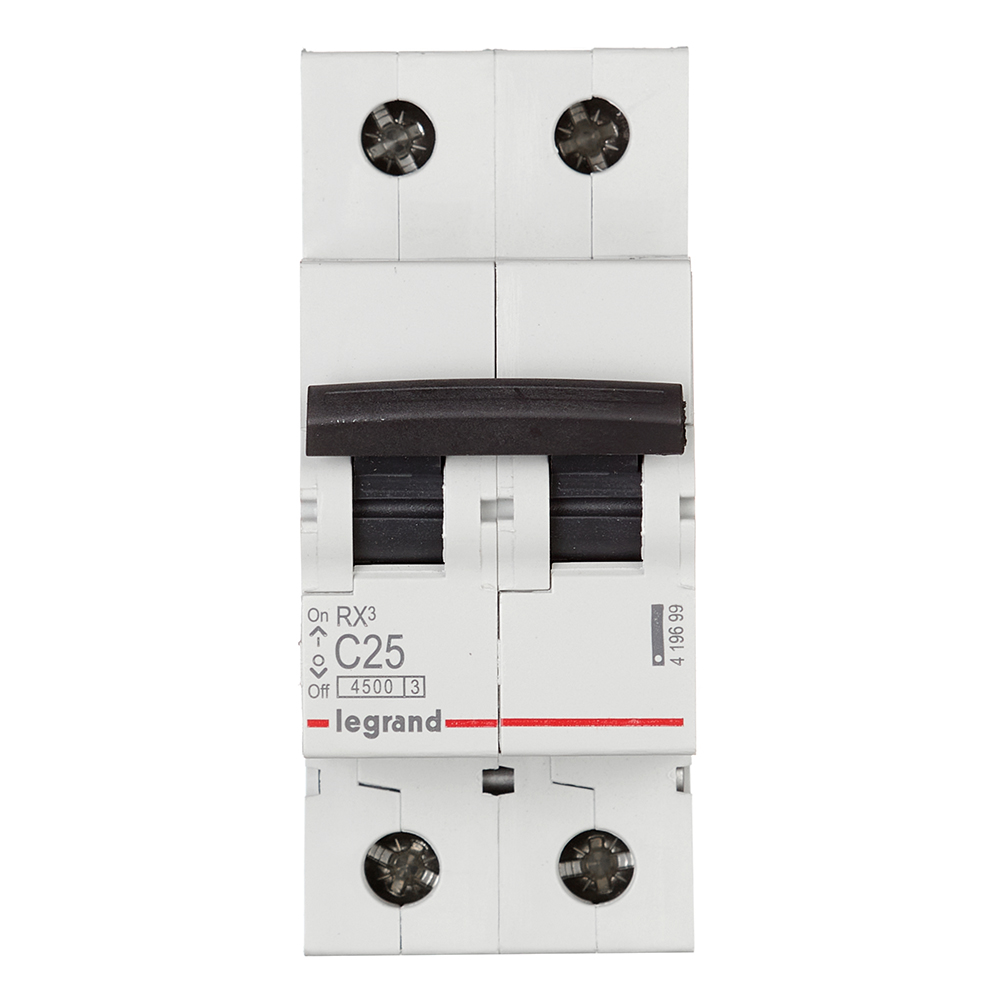 ������ ������ �������������� ����������� ��������� Legrand RX3 2P 25� ��� C 4,5 �� 230/400 � (419699)   ����